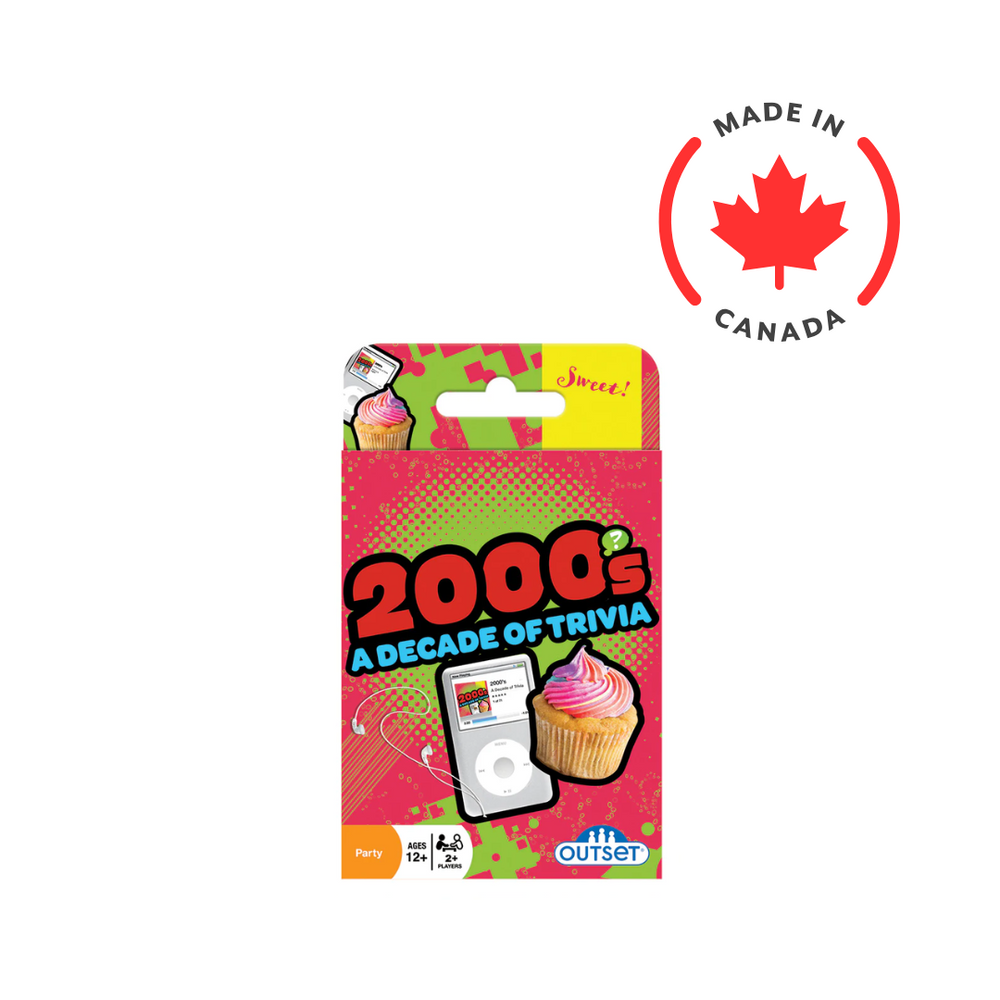 2000s Decade of Trivia Card Game