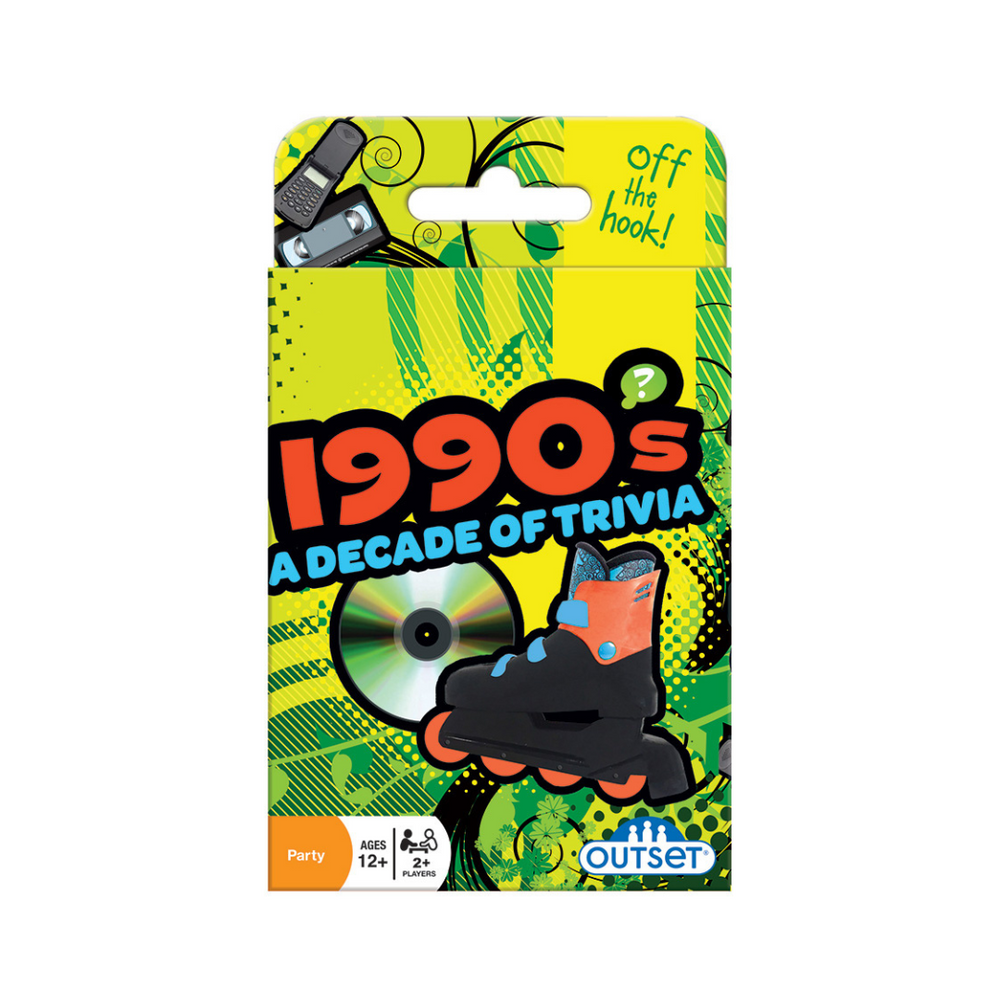 Game - 1990s Decade of Trivia Card Game