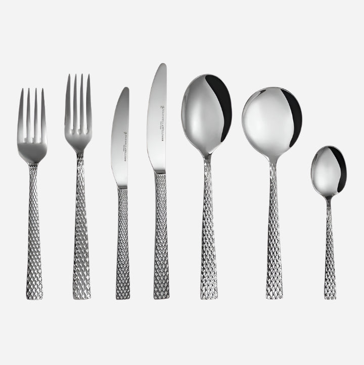 M&W Diamond 42pc Flatware Set