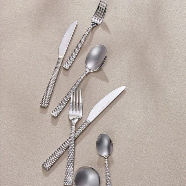 M&W Diamond 42pc Flatware Set