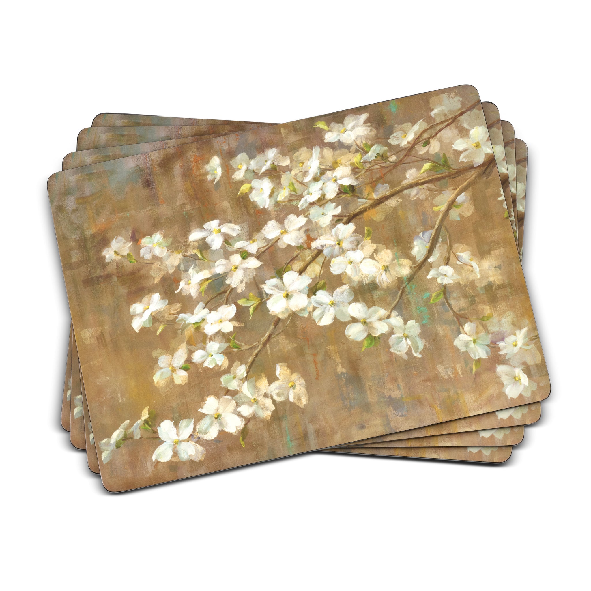 Pimpernel Dogwood in Spring Placemats Set of 4 Rob McIntosh