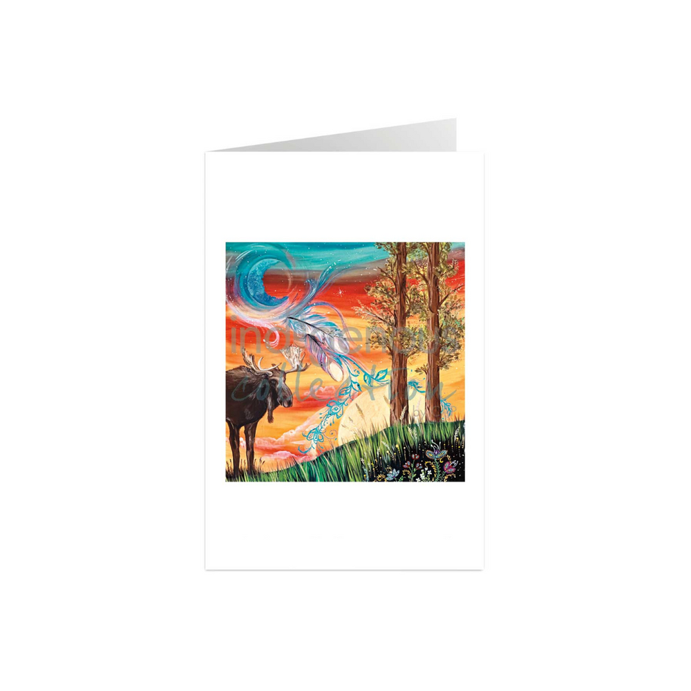 Indigenous Art Card - Harvest Sun