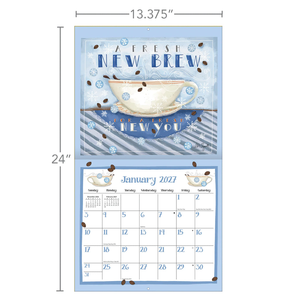 Lang Calendar 2027 - Coffee