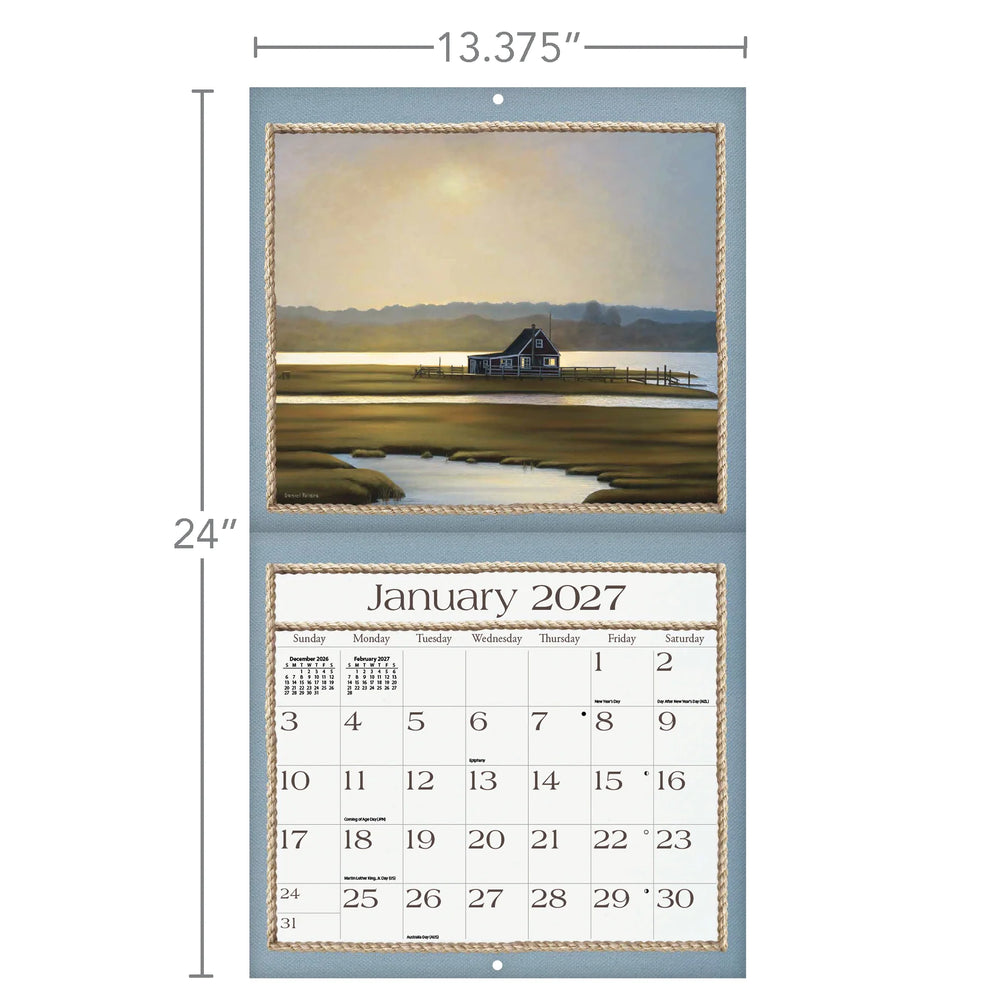 Lang Calendar 2027 - Seaside