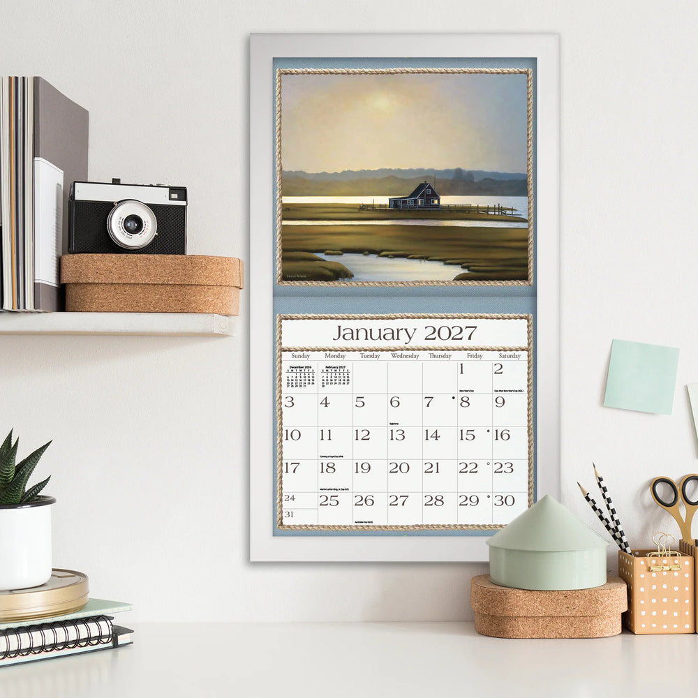 Lang Calendar 2027 - Seaside