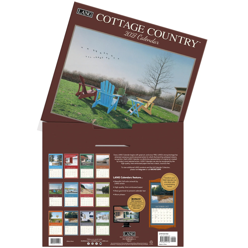 Lang Calendar 2027 - Cottage Country