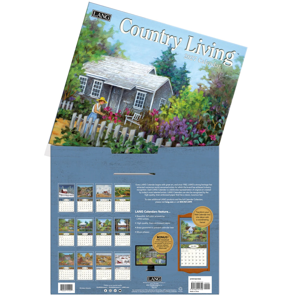 Lang Calendar 2027 - Country Living
