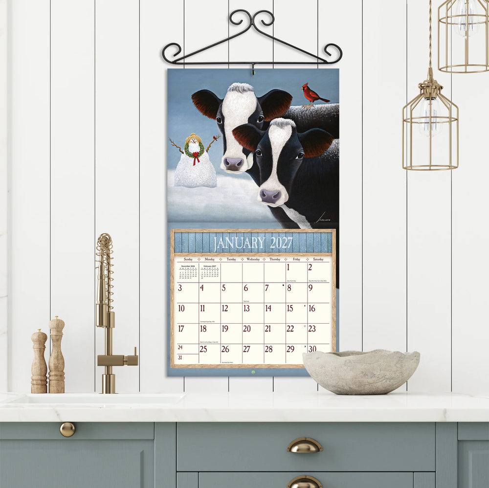 Lang Calendar 2027 - Cows Cows Cows