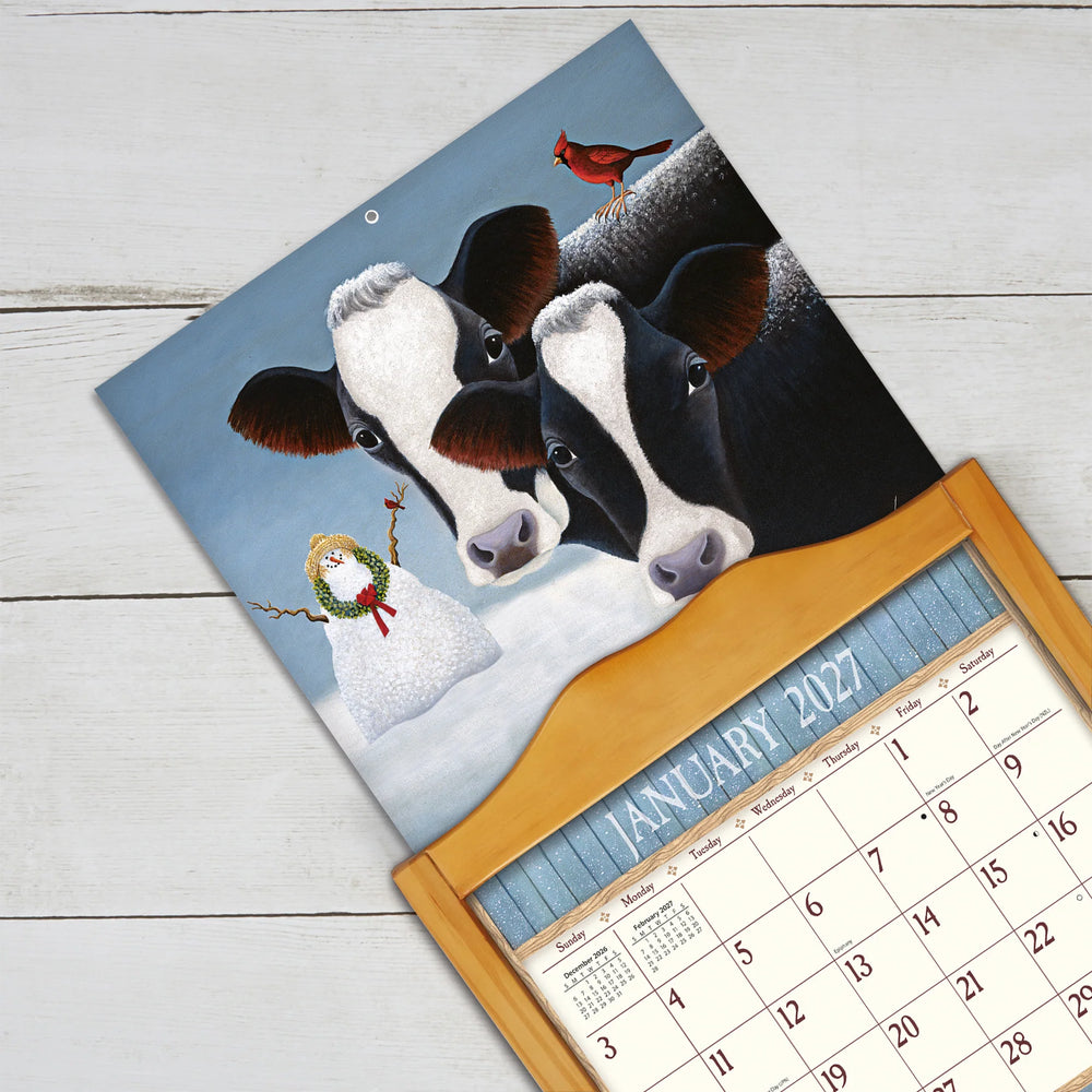 Lang Calendar 2027 - Cows Cows Cows