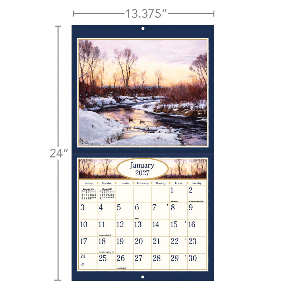 Lang Calendar 2027 - Four Seasons