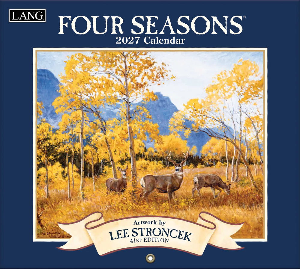 Lang Calendar 2027 - Four Seasons