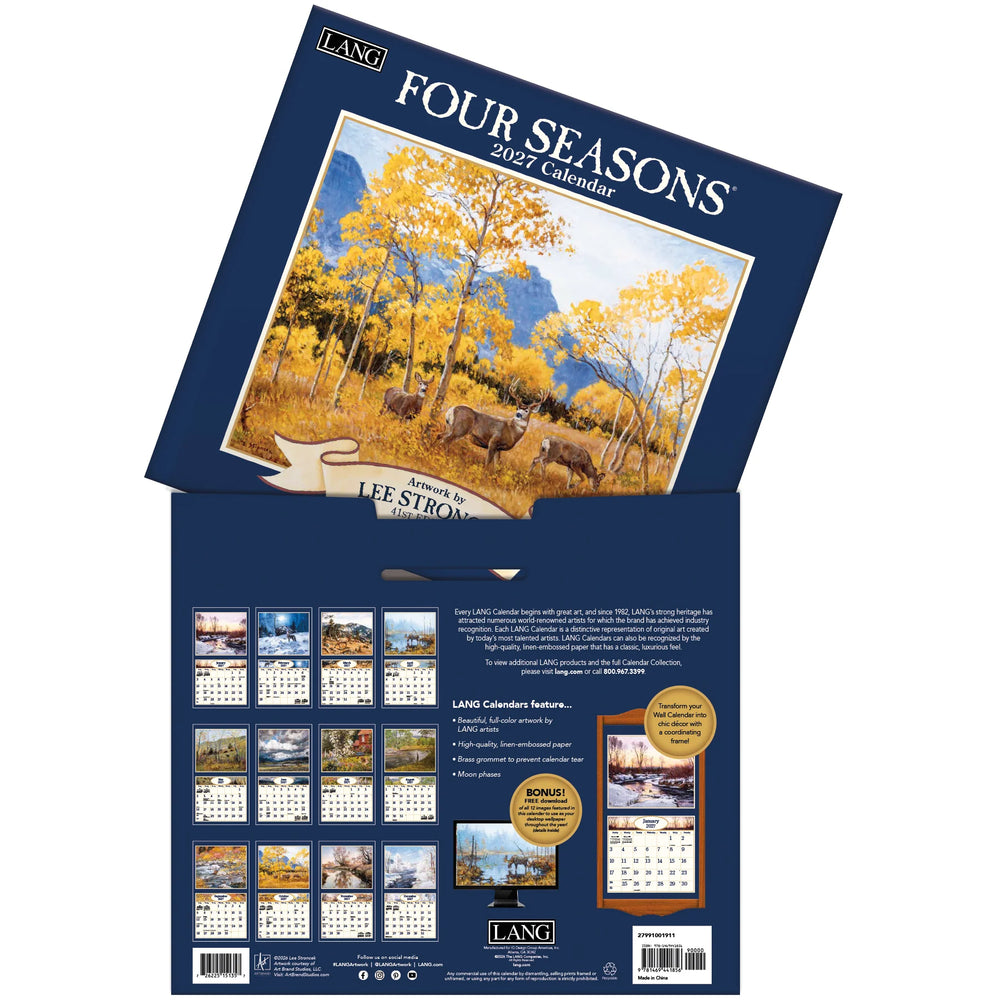 Lang Calendar 2027 - Four Seasons