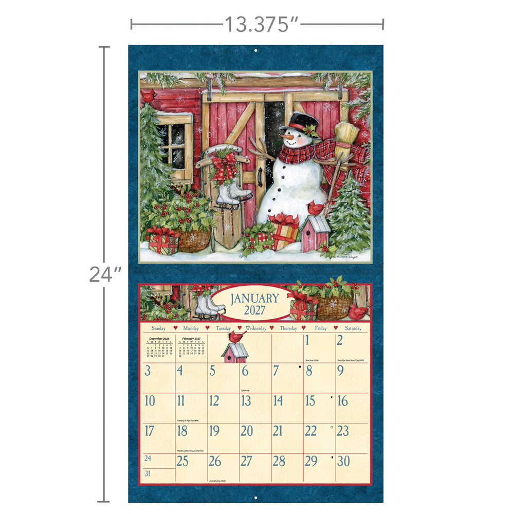 Lang Calendar 2027 - Heart & Home
