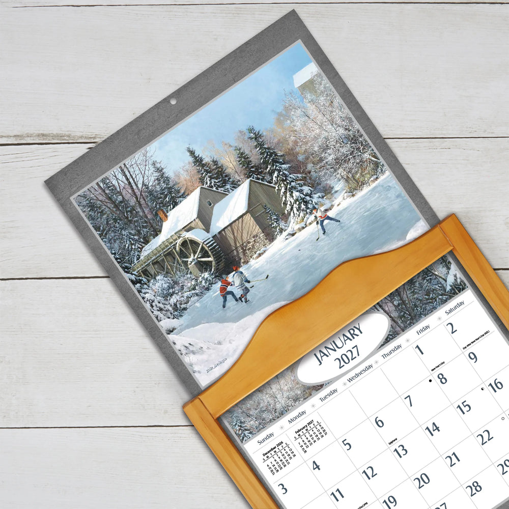 Lang Calendar 2027 - Hockey Hockey Hockey