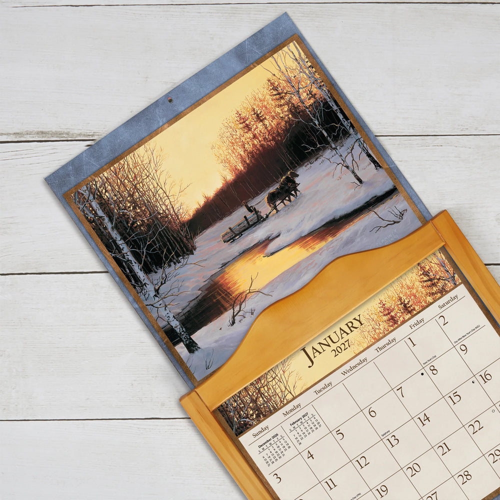 Lang Calendar 2027 - Horses in the Mist