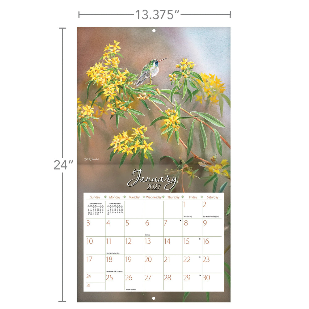 Lang Calendar 2027 - Hummingbirds