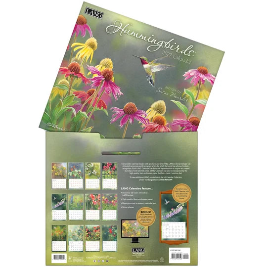 Lang Calendar 2027 - Hummingbirds