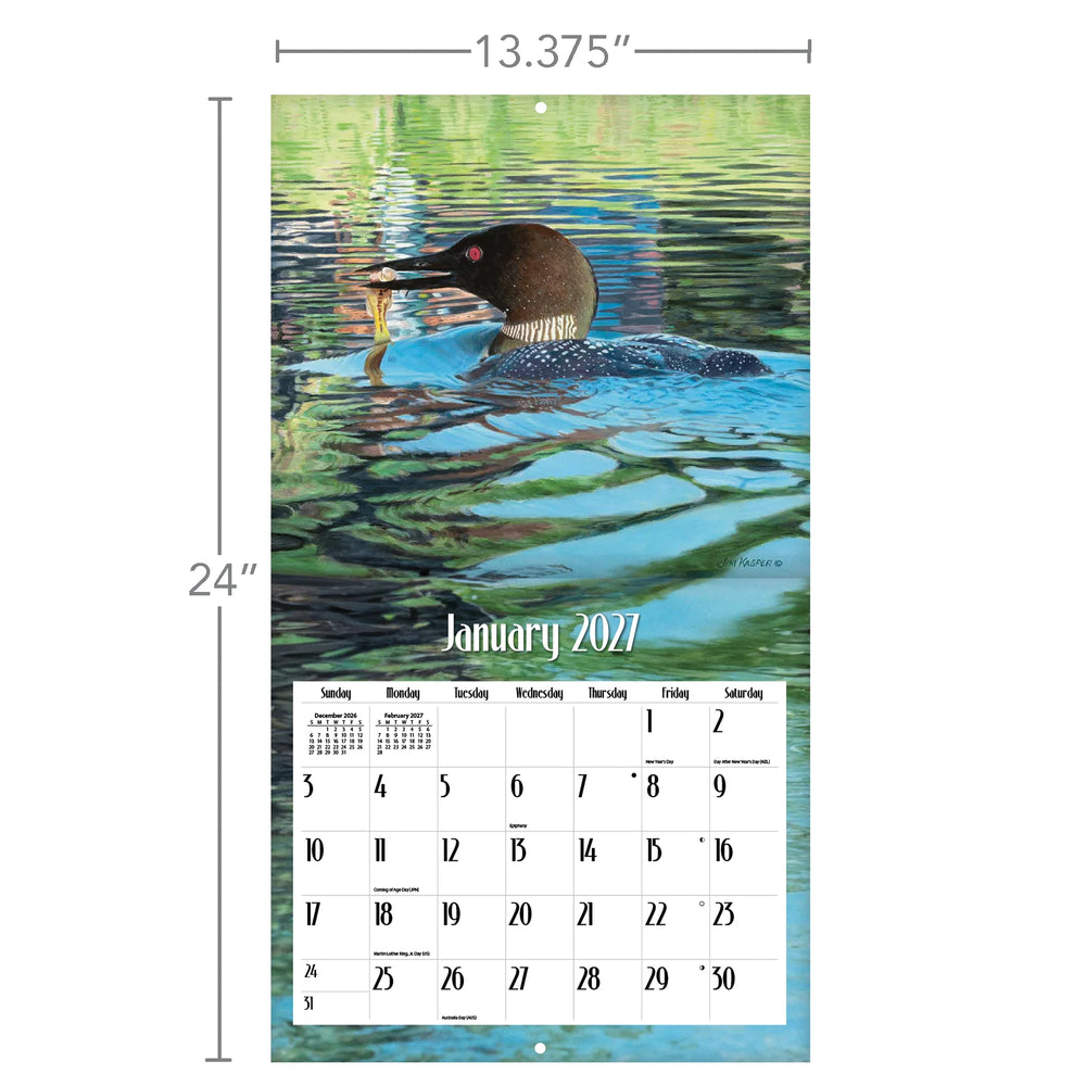 Lang Calendar 2027 - Loons on the Lake
