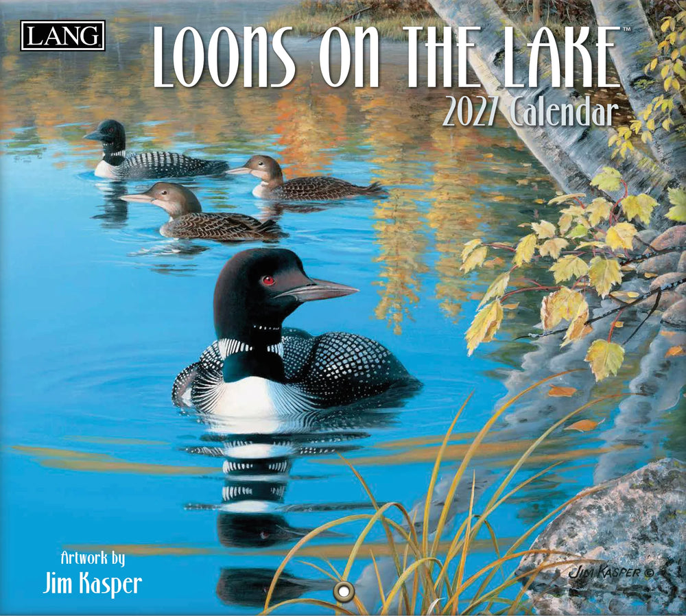 Lang Calendar 2027 - Loons on the Lake