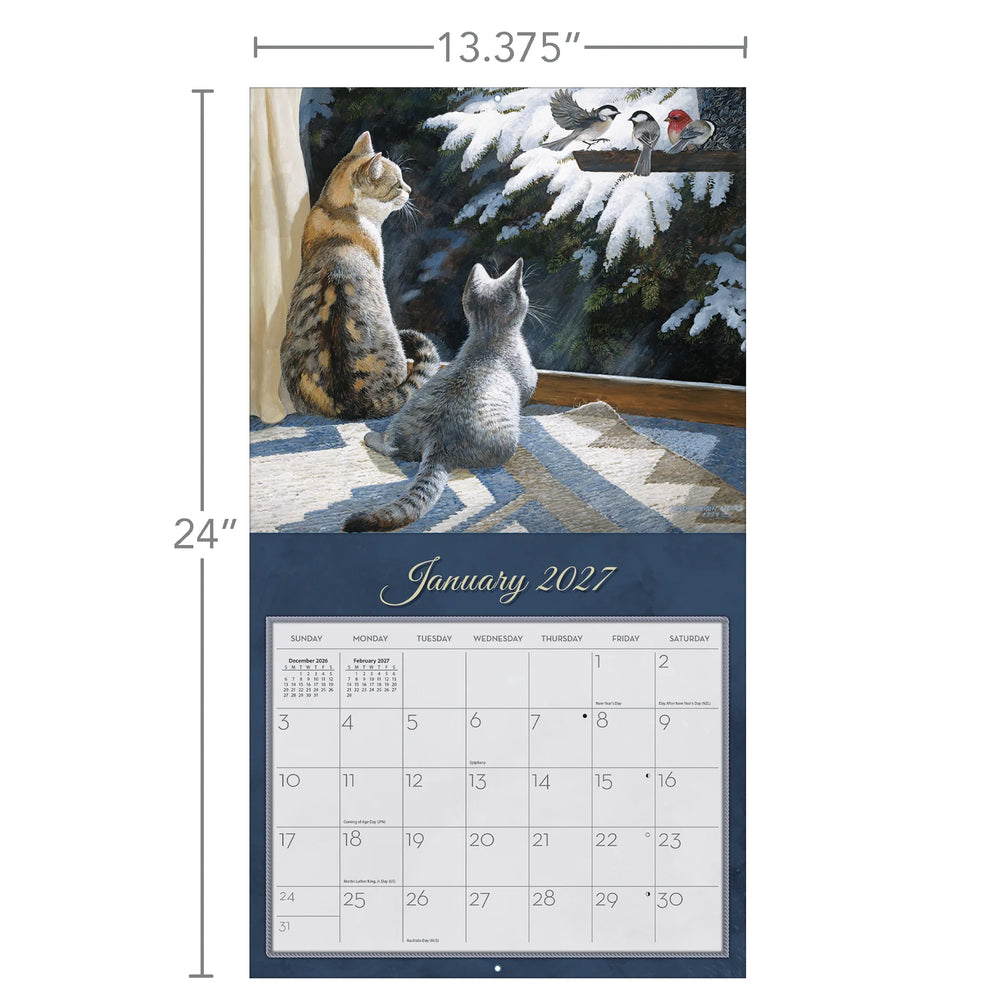 Lang Calendar 2027 - Love of Cats
