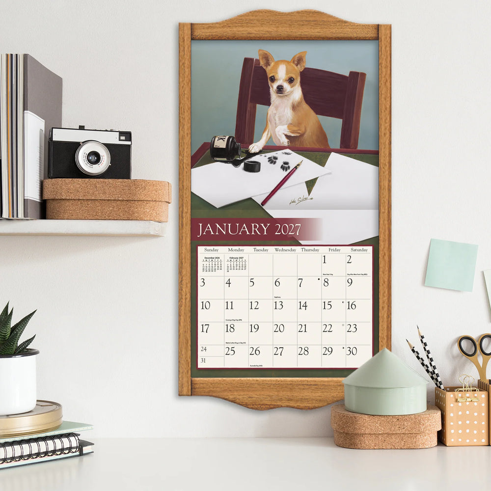 Lang Calendar 2027 - Love of Dogs