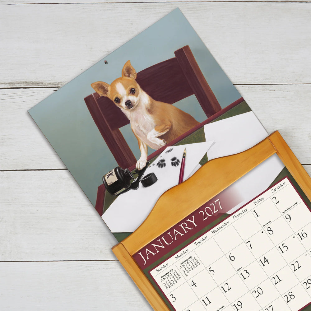 Lang Calendar 2027 - Love of Dogs