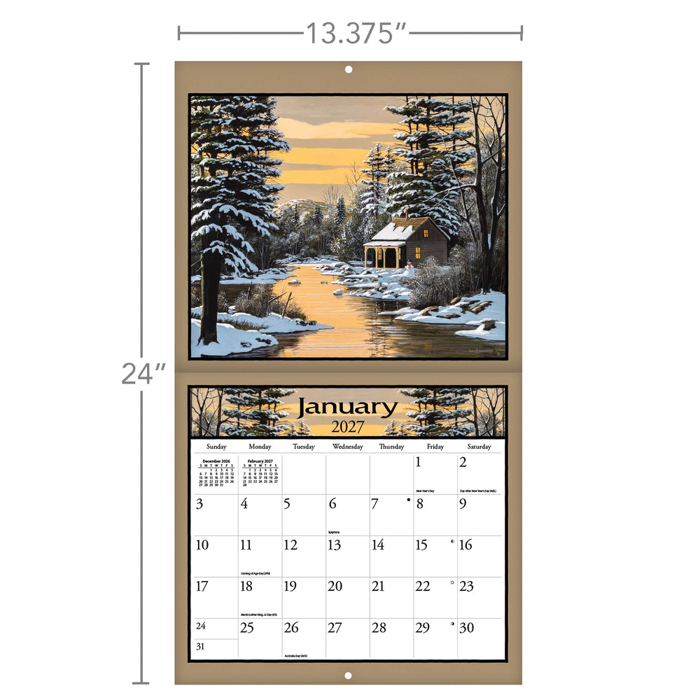 Lang Calendar 2027 - Lure of the Outdoors