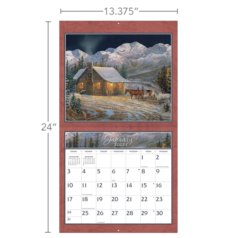 Lang Calendar 2027 - Meadowland