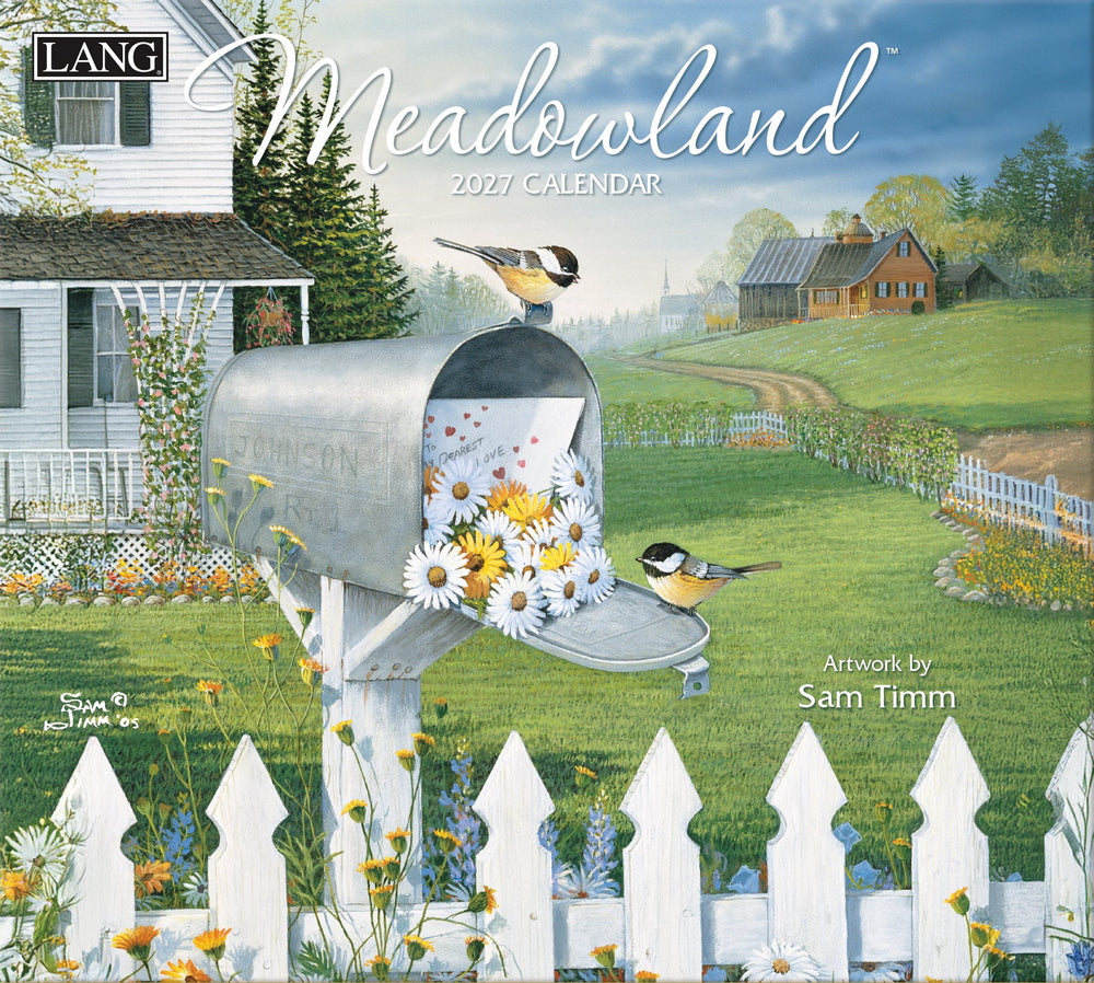 Lang Calendar 2027 - Meadowland
