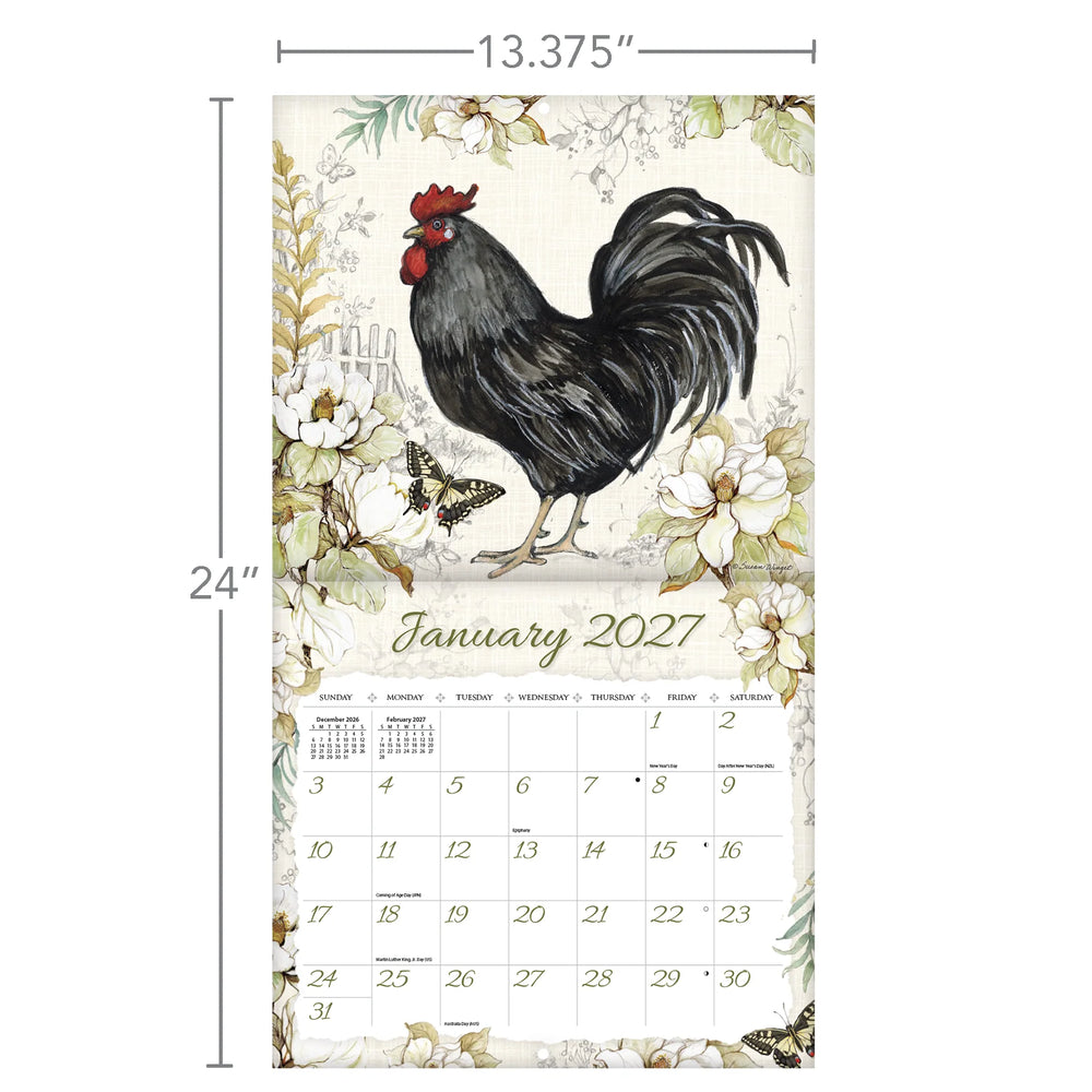 Lang Calendar 2027 - Proud Rooster