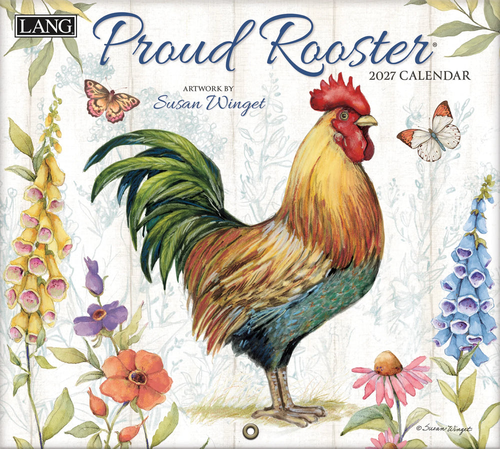 Lang Calendar 2027 - Proud Rooster