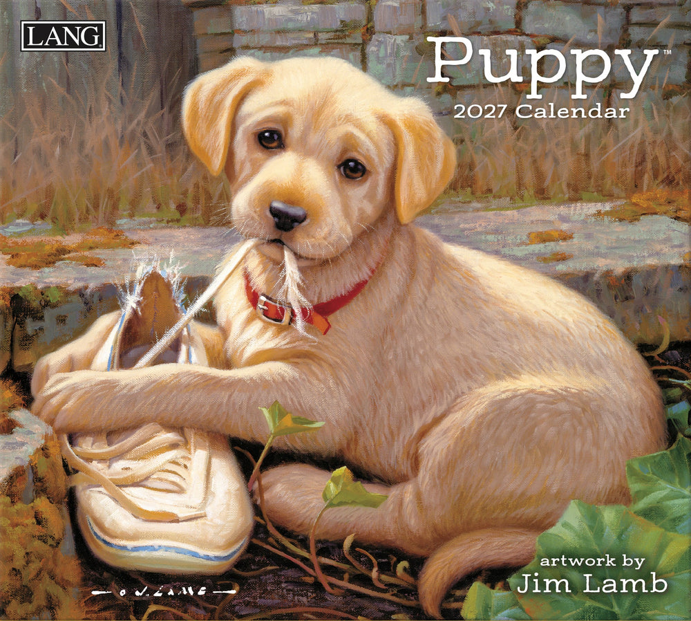 Lang Calendar 2027 - Puppy