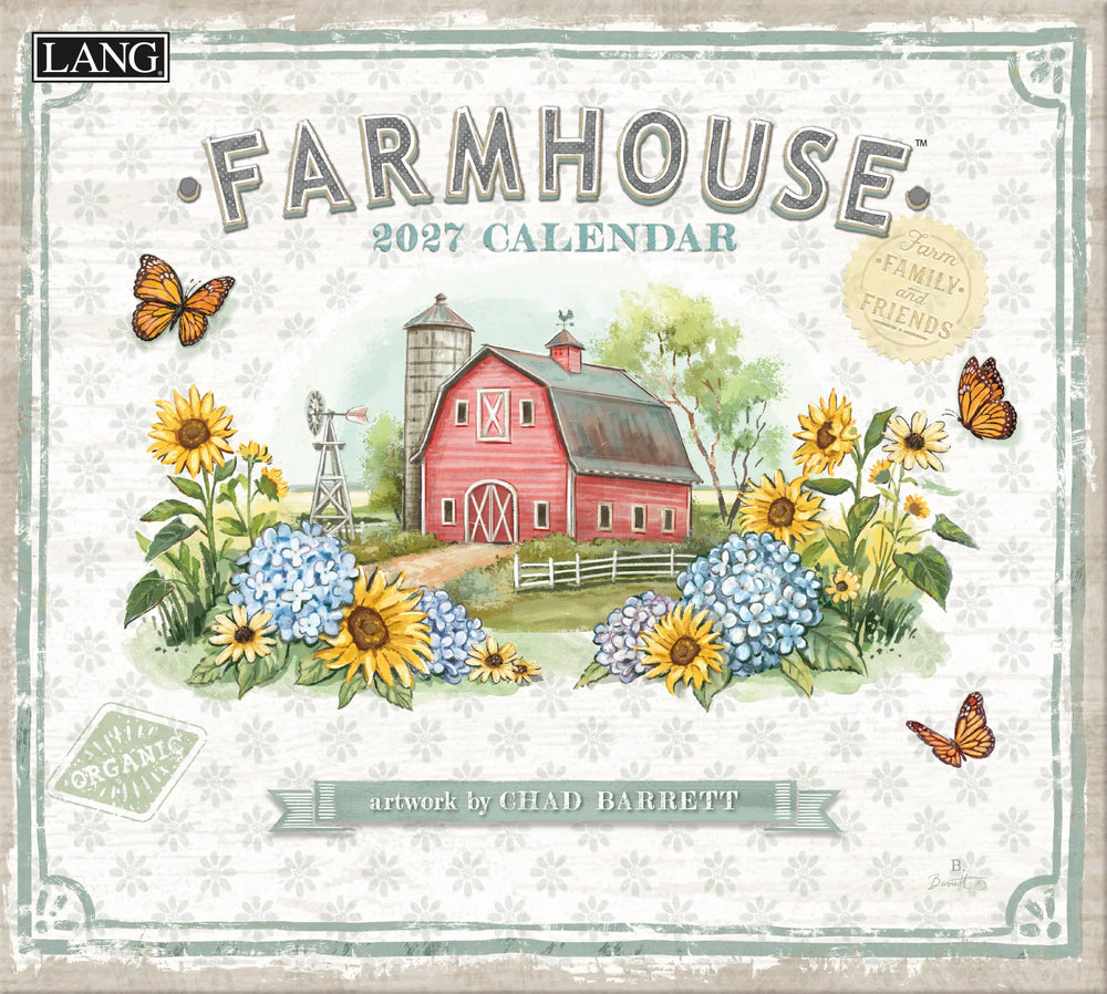 Lang Calendar 2027 - Farmhouse