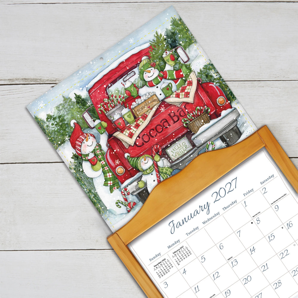 Lang Calendar 2027 - Truckin' Along