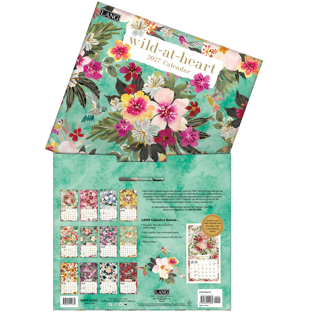 Lang Calendar 2027 - Wild at Heart
