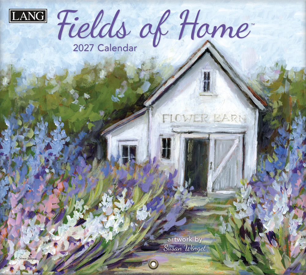 Lang Calendar 2027 - Fields of Home