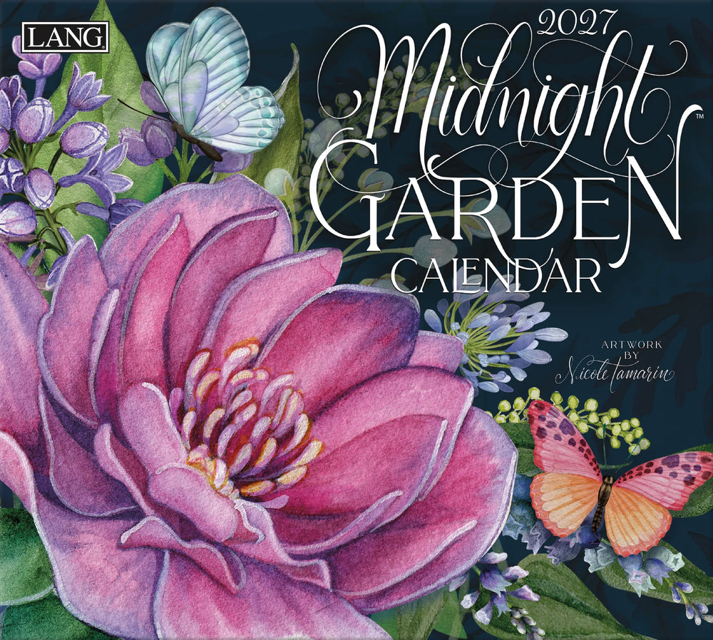 Lang Calendar 2027 - Midnight Garden