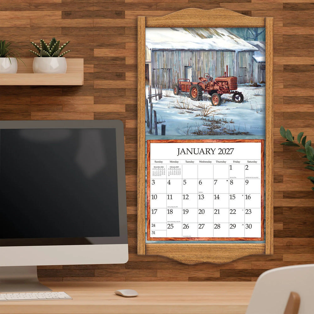 Lang Calendar 2027 - Simple Country