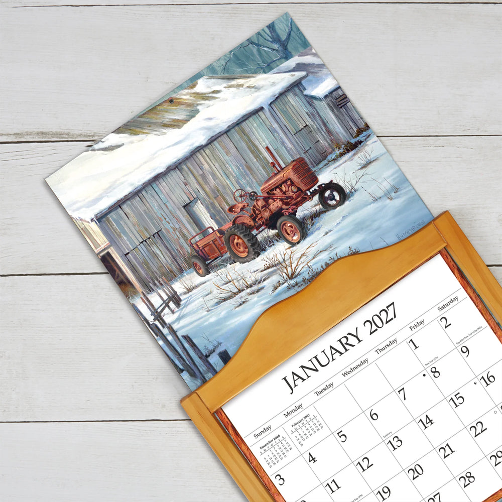 Lang Calendar 2027 - Simple Country
