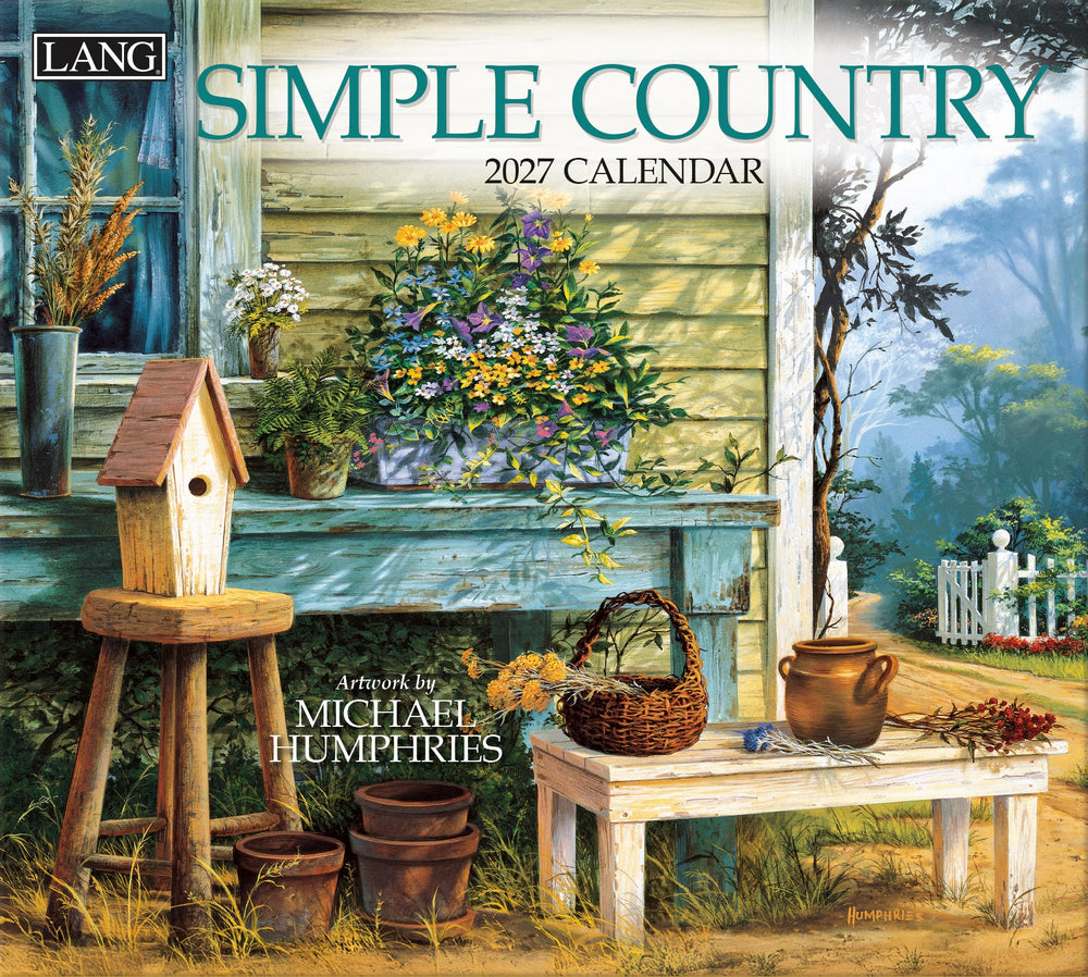 Lang Calendar 2027 - Simple Country