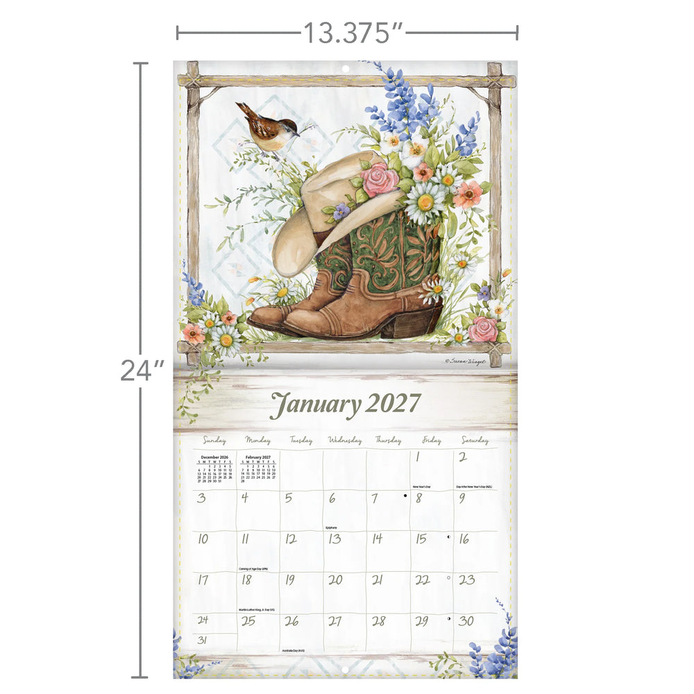 Lang Calendar 2027 - Rosewood Ranch