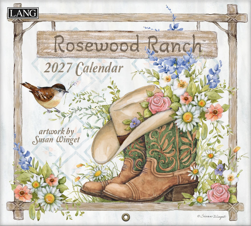 Lang Calendar 2027 - Rosewood Ranch