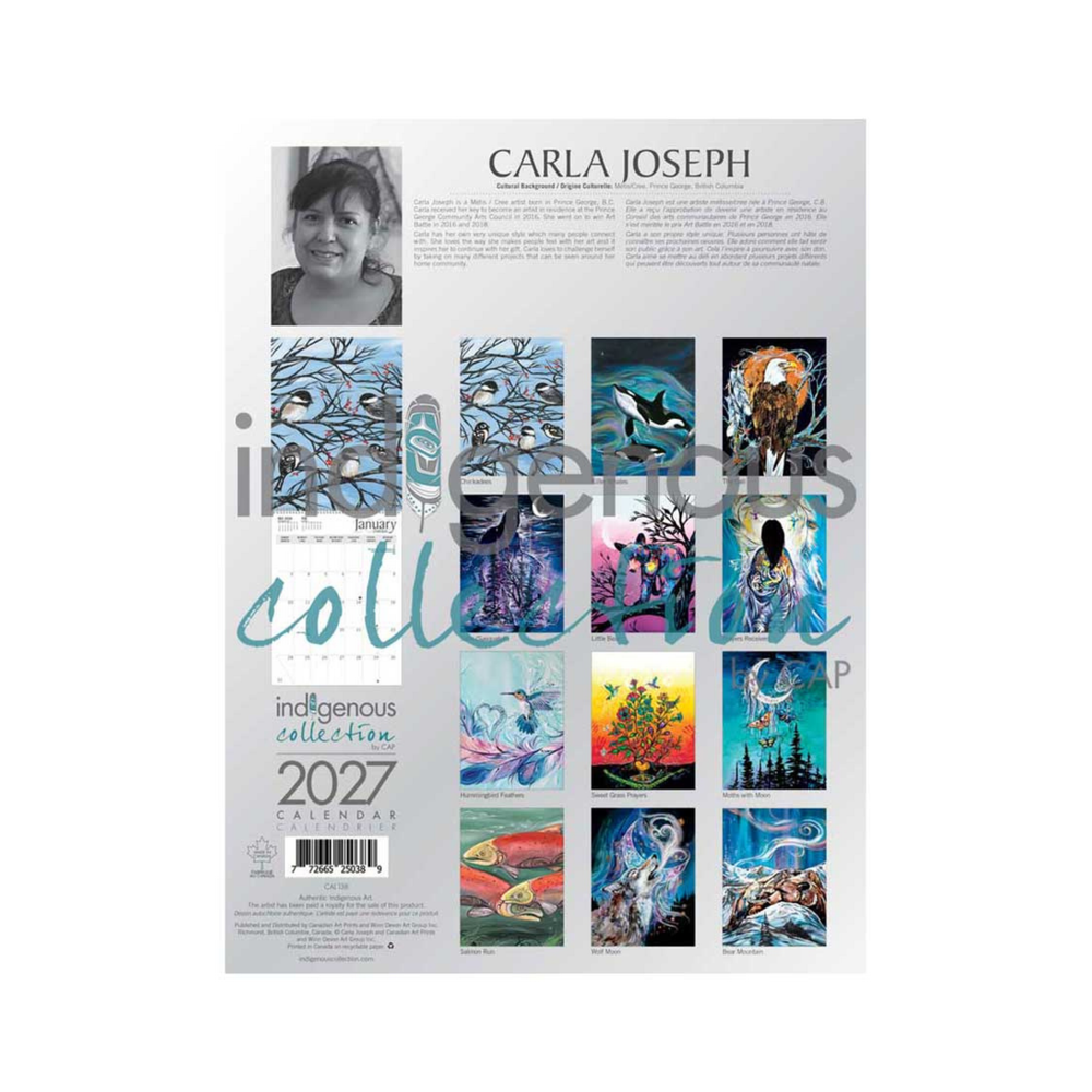 Indigenous Calendar 2027 by Carla Joseph