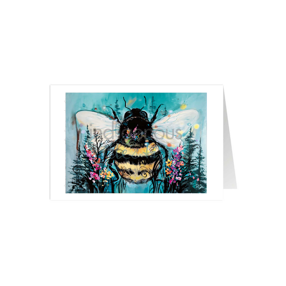 Indigenous Art Card - Bumble Bee