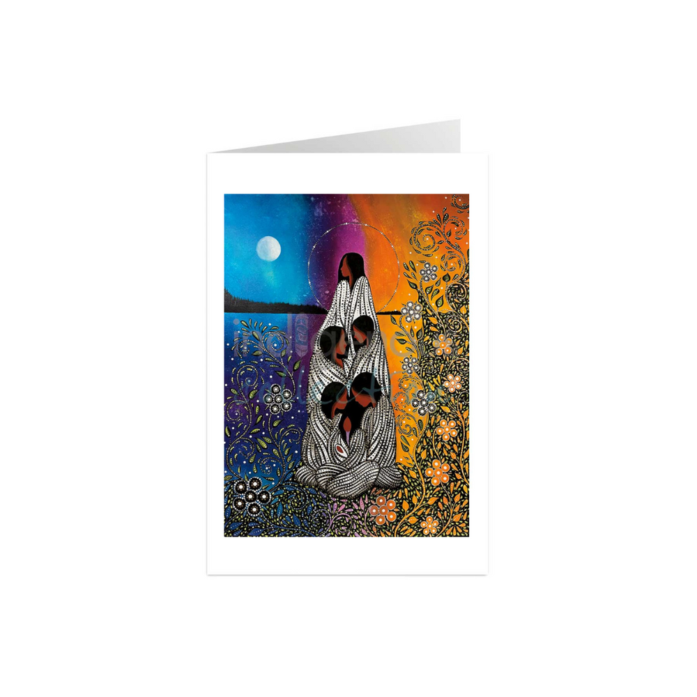 Indigenous Art Card - Seven Generations