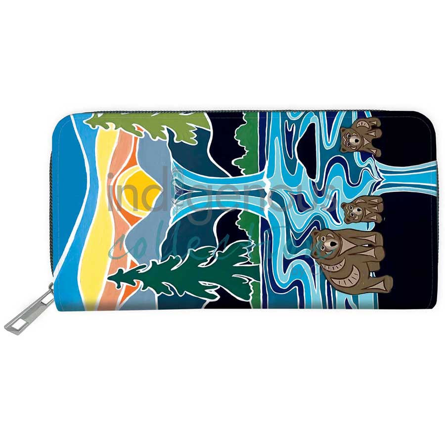 Indigenous Art Wallet One Last Swim