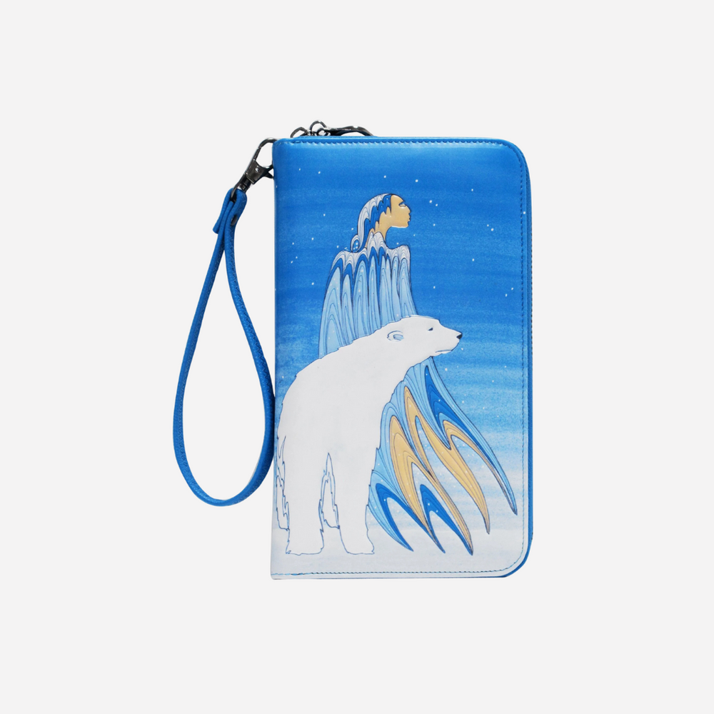 Indigenous Travel Wallet Mother Winter