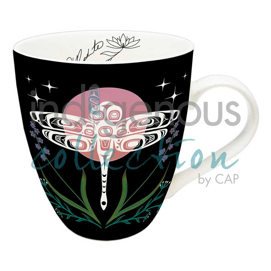 Indigenous Art Mug - Halip'is (Dragonfly)