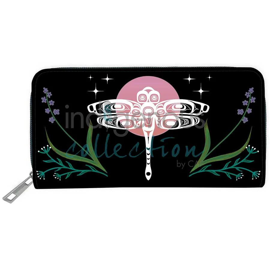 Indigenous Art Wallet Halip'is (Dragonfly)