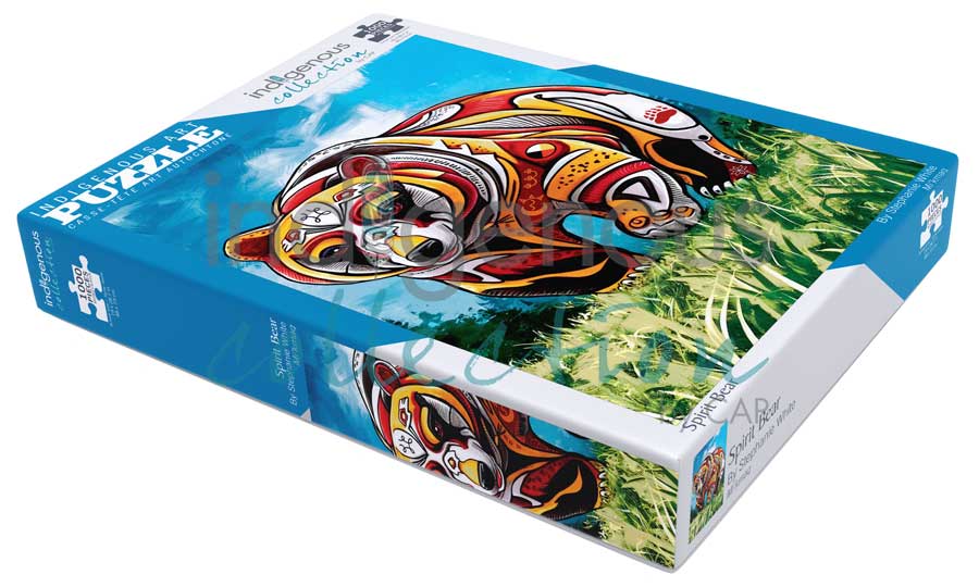 Indigenous Puzzle - Spirit Bear (1000 Pieces)